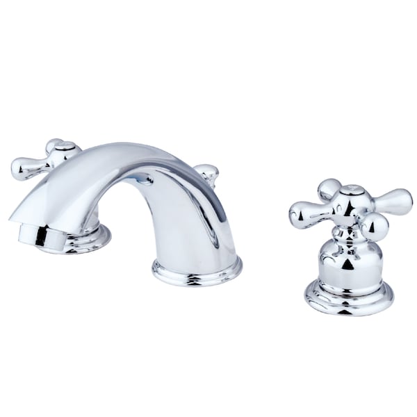 Widespread Bathroom Faucet, Polished Chrome
